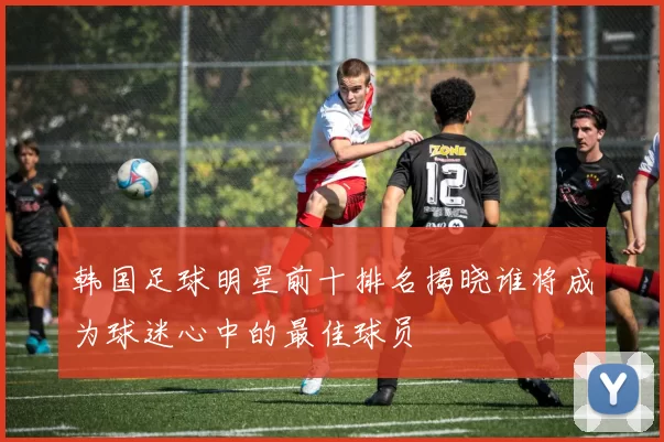 韩国足球明星前十排名揭晓谁将成为球迷心中的最佳球员
