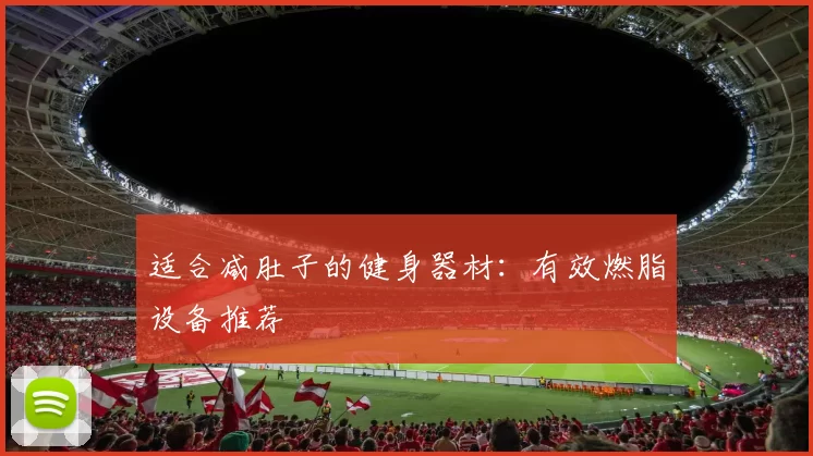 适合减肚子的健身器材：有效燃脂设备推荐