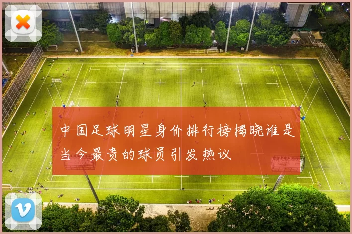 中国足球明星身价排行榜揭晓谁是当今最贵的球员引发热议
